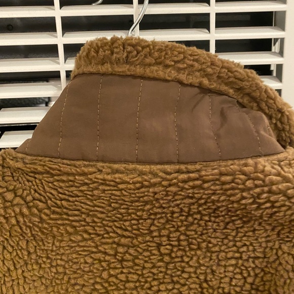 Brown Patagonia Teddy fleece zip up jacket - large - Picture 9 of 10